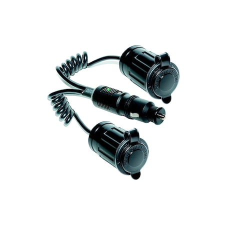 Blue Sea Systems Blue Sea Single Plug w/ Dual Socket 1013